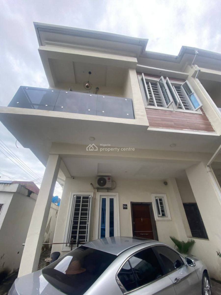 Luxury 4 Bedroom Terrace Duplex with Bq in a Service Estate, Hrc Estate, Vgc, Lekki, Lagos, Terraced Duplex for Sale