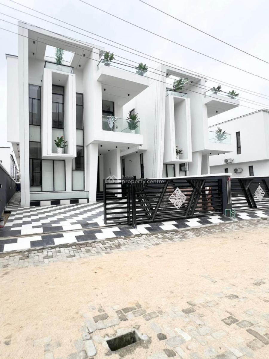 Luxury 5 Bedroom Duplex with Excellent Facilities, Chevron, Lekki, Lagos, Detached Duplex for Sale