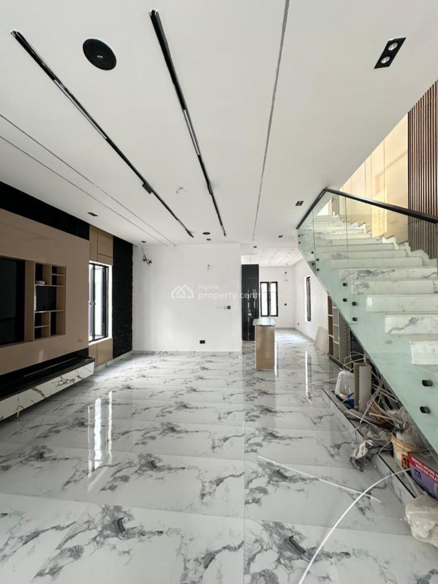 Spacious Luxury 5 Bedroom Detached Duplex with a Swimming Pool and Bq, Ikota, Lekki, Lagos, Detached Duplex for Sale