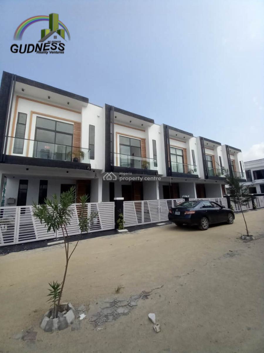 Newly Built 4 Bedroom Terrace Duplex, Ikota, Lekki, Lagos, Terraced Duplex for Sale