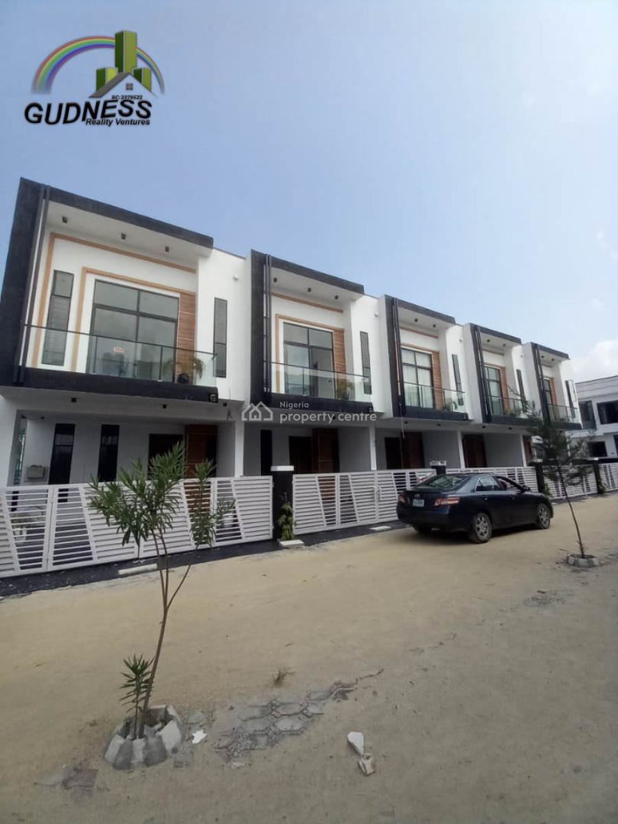Newly Built 4 Bedroom Terrace Duplex, Ikota, Lekki, Lagos, Terraced Duplex for Sale