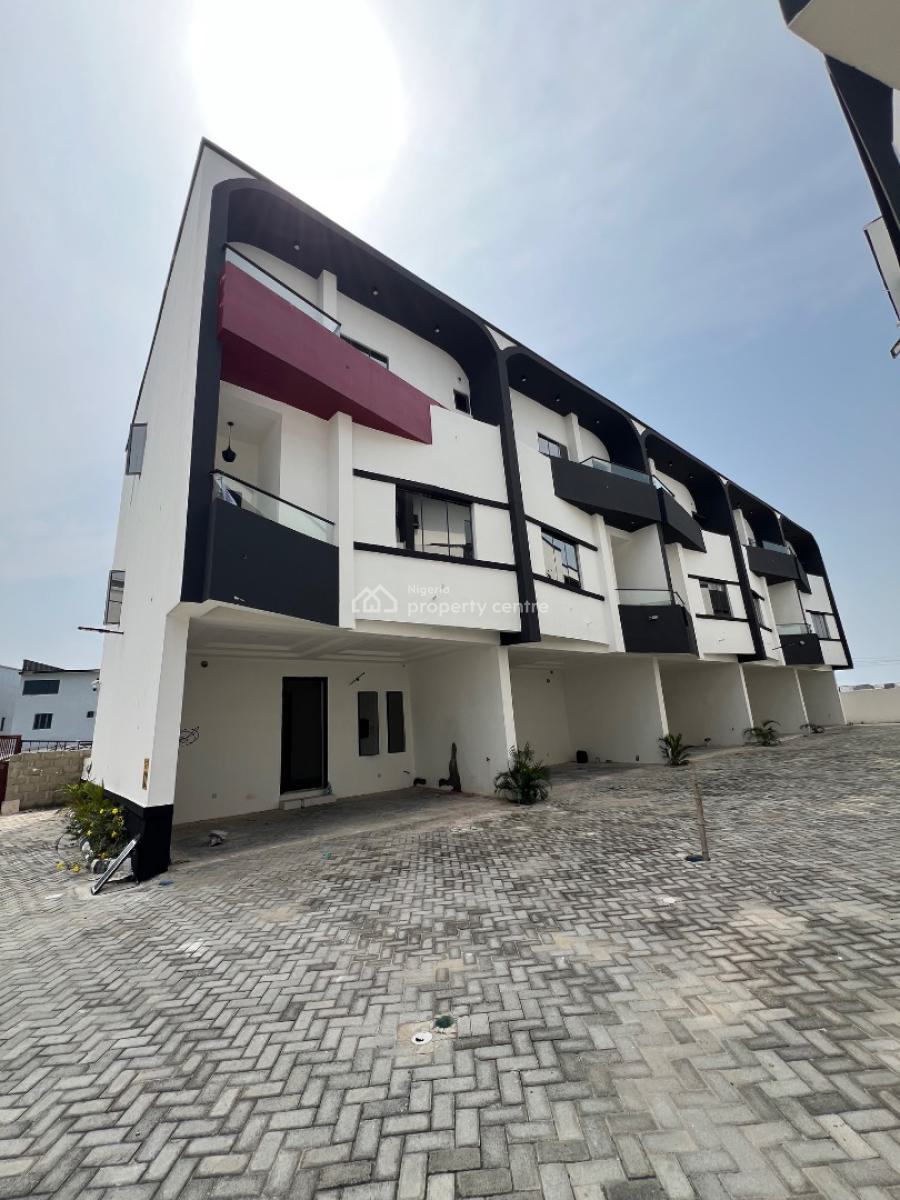 Brand New 4 Bedroom & Bq Terrace Duplex & Swimming Pool & Gym, The Pantheon Bridge Estate, Opposite Cooplag Gardens Estate, Orchid, Ikota, Lekki, Lagos, Terraced Duplex for Rent