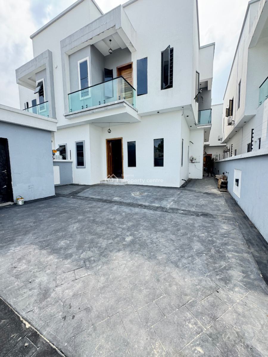 Brand New Nice 4 Bedroom Duplex with Bq Self Compound, Orchid Road Lekki Before Round About, Lekki, Lagos, Semi-detached Duplex for Sale