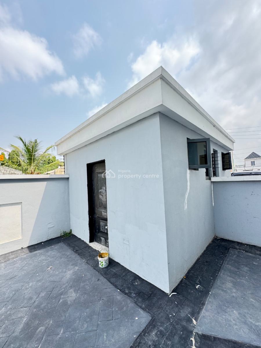 Brand New Nice 4 Bedroom Duplex with Bq Self Compound, Orchid Road Lekki Before Round About, Lekki, Lagos, Semi-detached Duplex for Sale