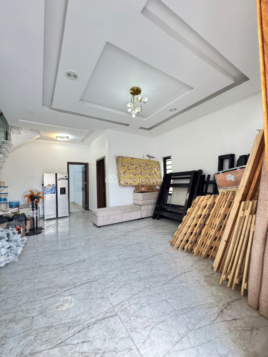 Brand New Nice 4 Bedroom Duplex with Bq Self Compound, Orchid Road Lekki Before Round About, Lekki, Lagos, Semi-detached Duplex for Sale