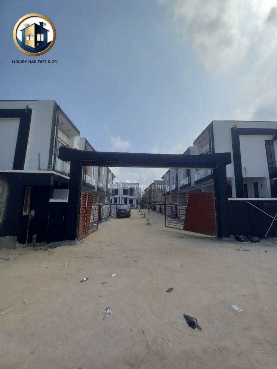 Newly Built 4 Bedroom Terrace Duplex, Ikota, Lekki, Lagos, Terraced Duplex for Sale