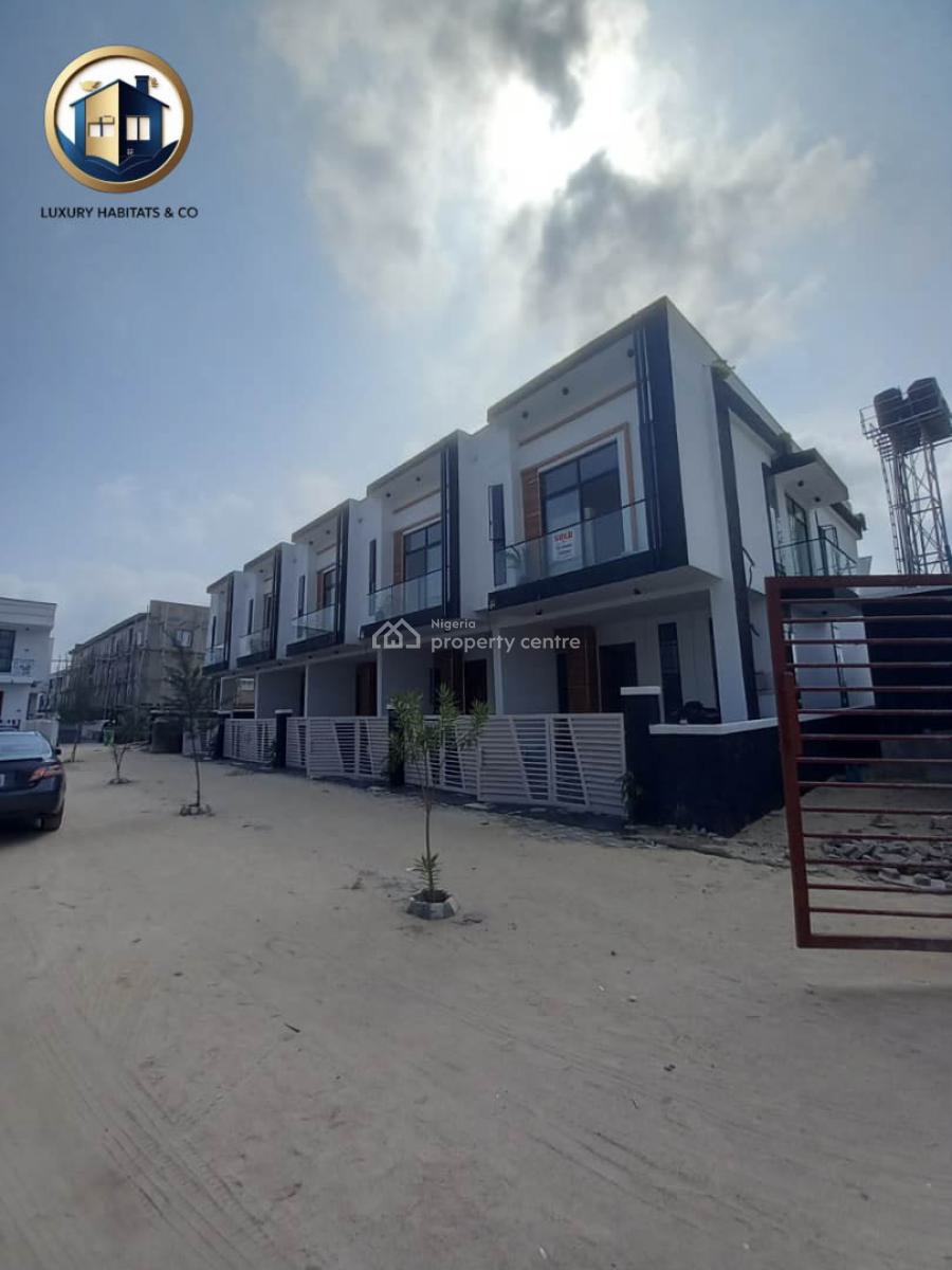 Newly Built 4 Bedroom Terrace Duplex, Ikota, Lekki, Lagos, Terraced Duplex for Sale