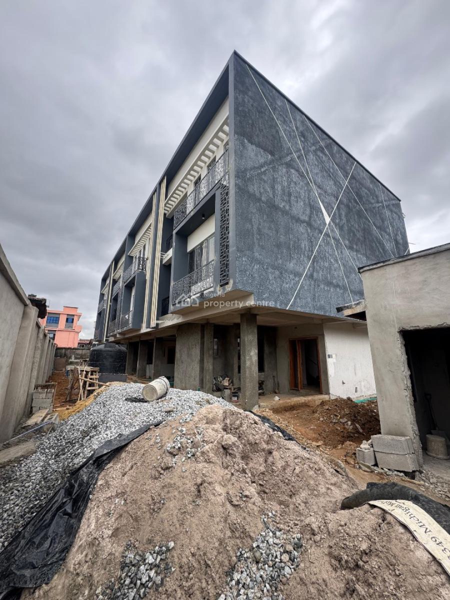 Newly Built 4 Bedroom Terrace Duplex with Bq, Ogba, Ikeja, Lagos, Terraced Duplex for Sale
