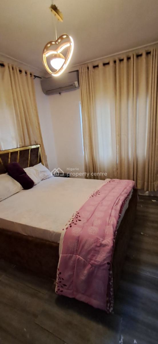 Furnished 2 Rooms, Ademola Eletu Canal West, Osapa, Lekki, Lagos, Mini Flat (room and Parlour) for Rent