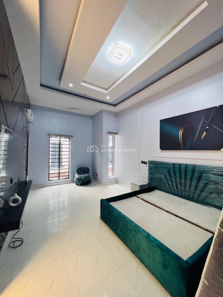 Exquisite 4 Bedroom Semi-detached Duplex with Bq, Chevron, Lekki Phase 2, Lekki, Lagos, Semi-detached Duplex Short Let