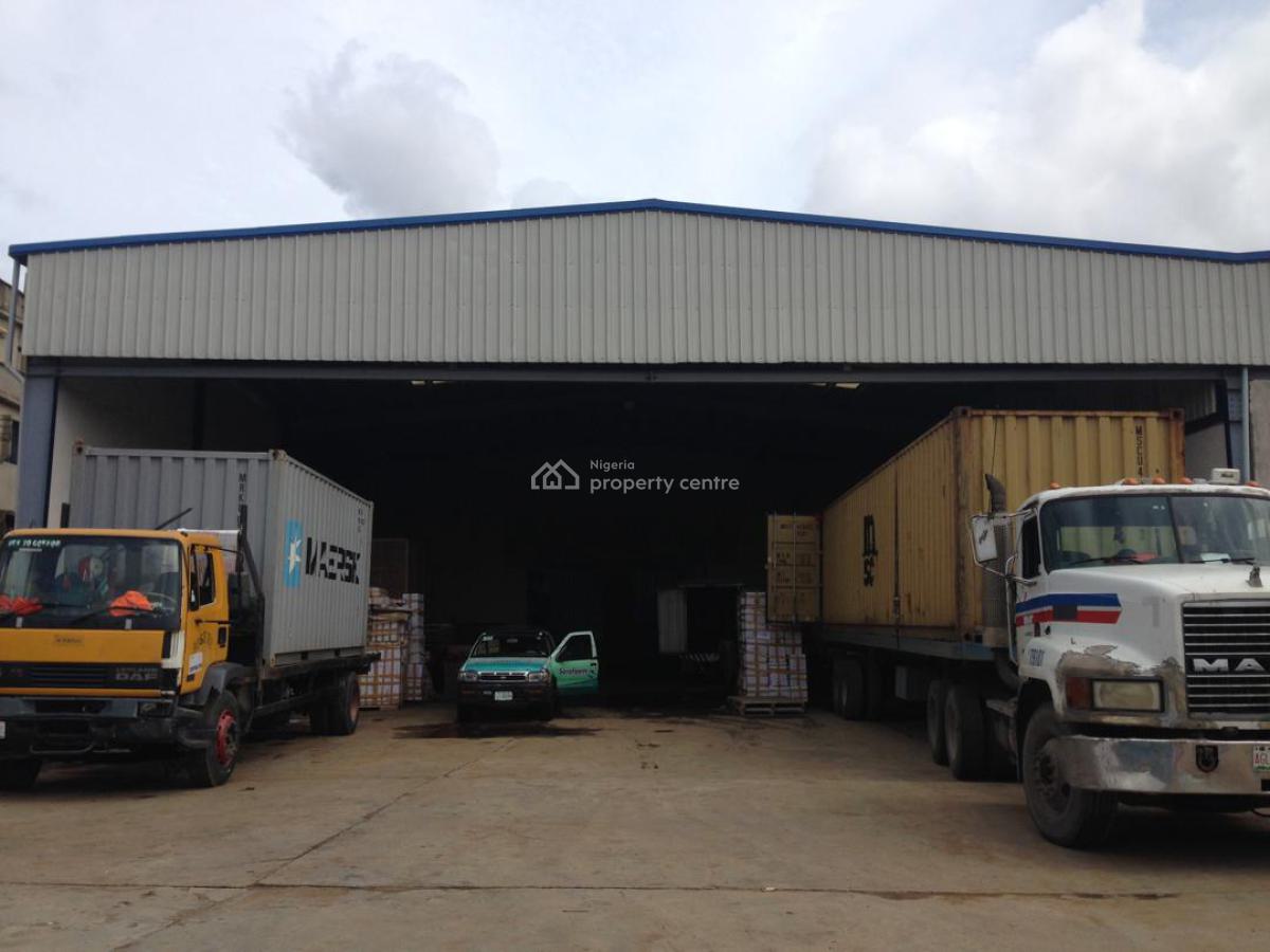 Warehouse Capacity of 4,5000sqm, Kirikire Industrial Estate, Kirikiri, Apapa, Lagos, Warehouse for Rent