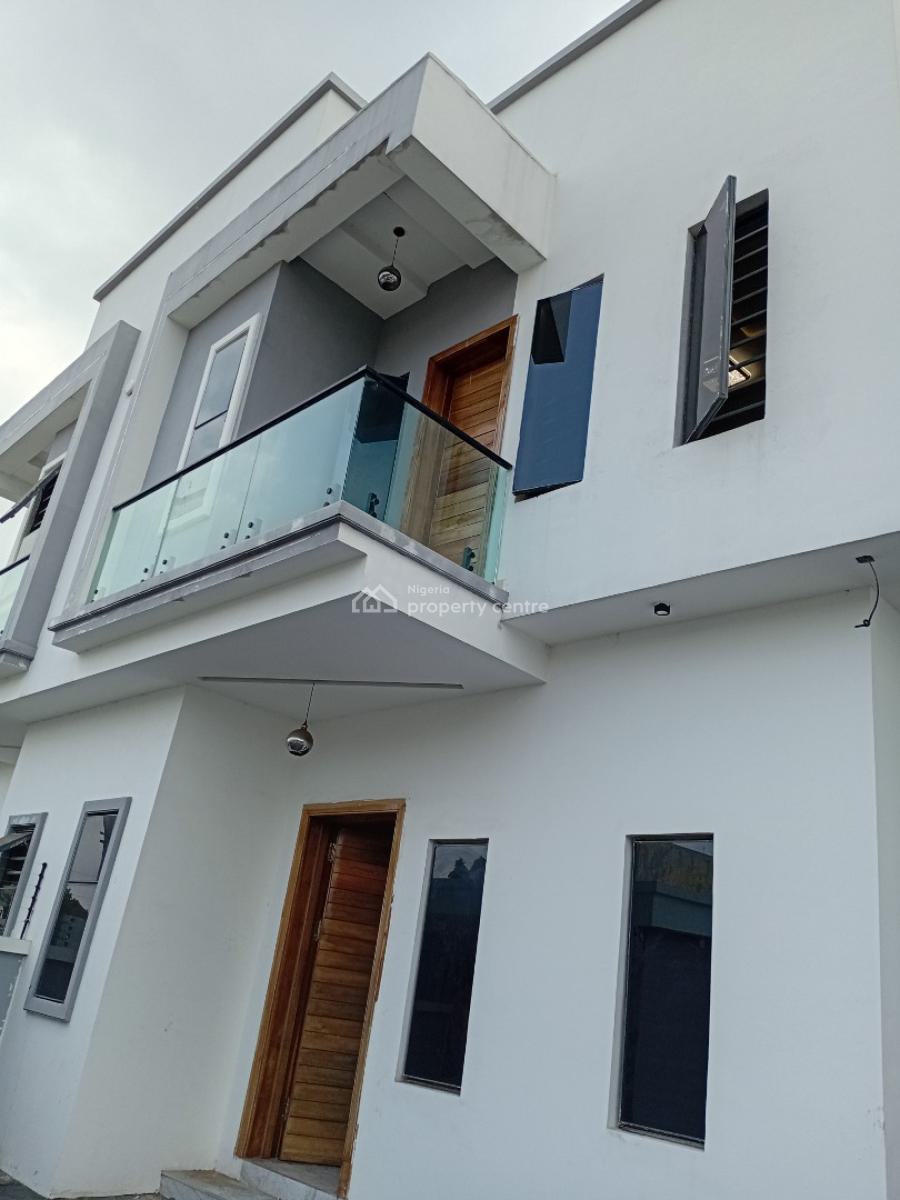 Freshly Made 4-bedroom Semi-detached Duplex, Orchid Road, Lekki, Lagos, Semi-detached Duplex for Rent
