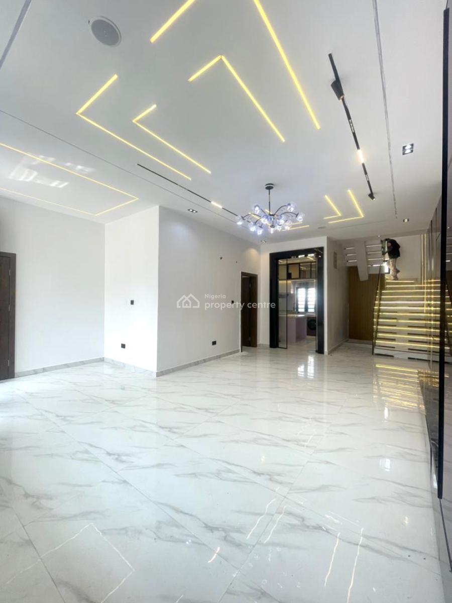 4 Bedroom Semi Detached Duplex with Staircase Led Light, Tv Consoles, Ajah, Lagos, Semi-detached Duplex for Sale