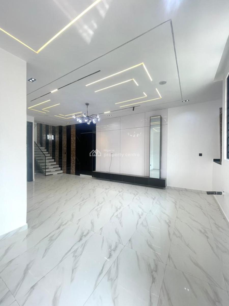 4 Bedroom Semi Detached Duplex with Staircase Led Light, Tv Consoles, Ajah, Lagos, Semi-detached Duplex for Sale