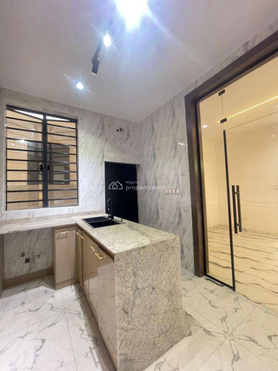 4 Bedroom Semi Detached Duplex with Staircase Led Light, Tv Consoles and Bq, Ikota, Lekki, Lagos, Semi-detached Duplex for Sale