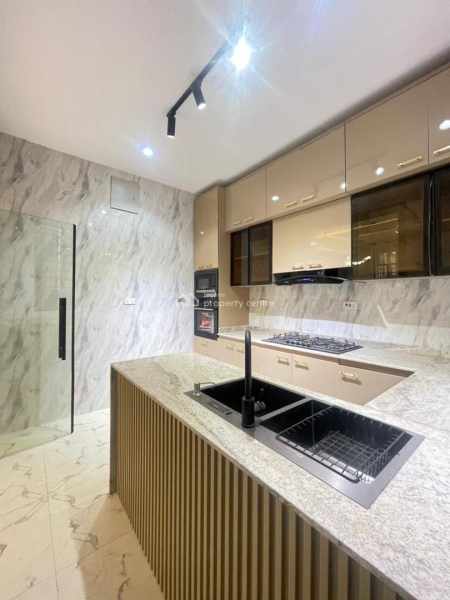 4 Bedroom Semi Detached Duplex with Staircase Led Light, Tv Consoles and Bq, Ikota, Lekki, Lagos, Semi-detached Duplex for Sale