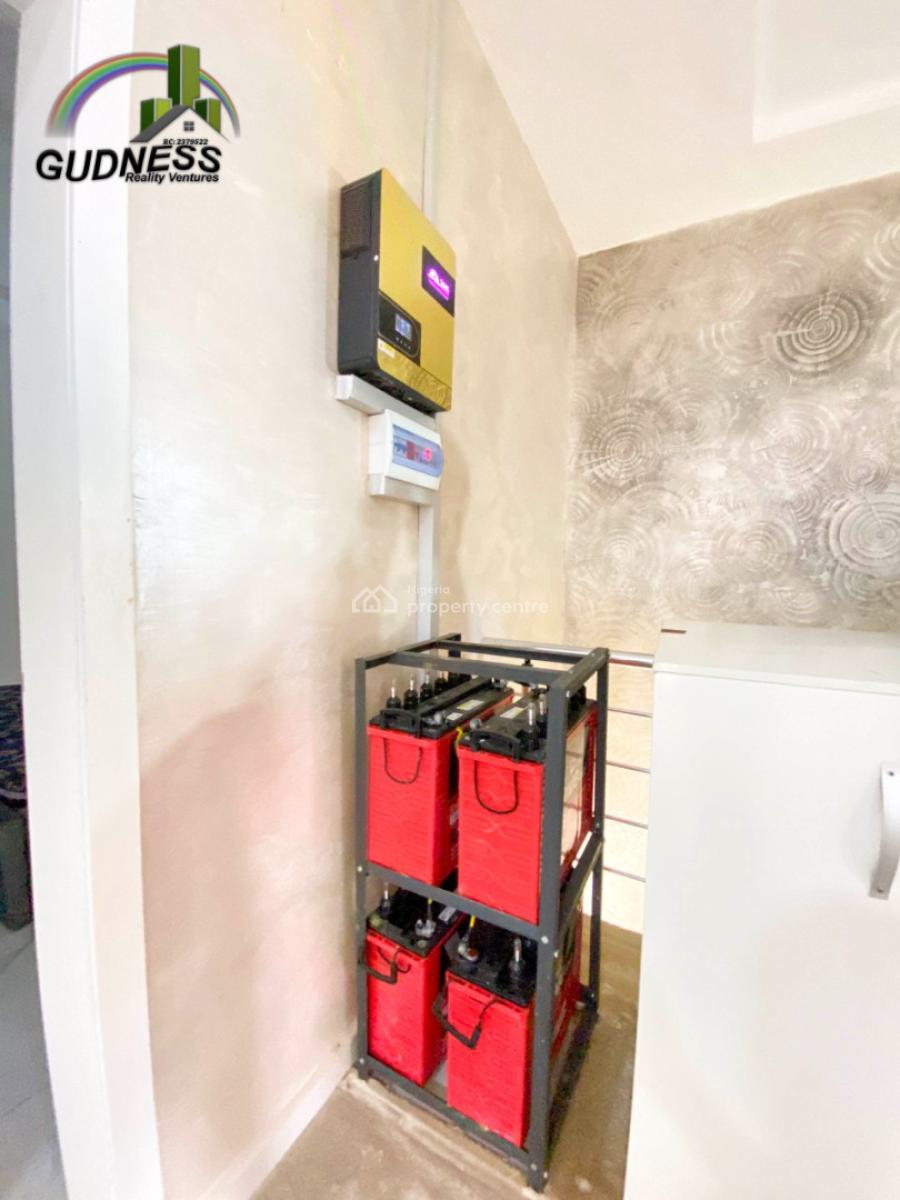 4 Bedroom Terrace Duplex with 10 Solar Panels & 4 Batteries, Ikota, Lekki, Lagos, Terraced Duplex for Rent