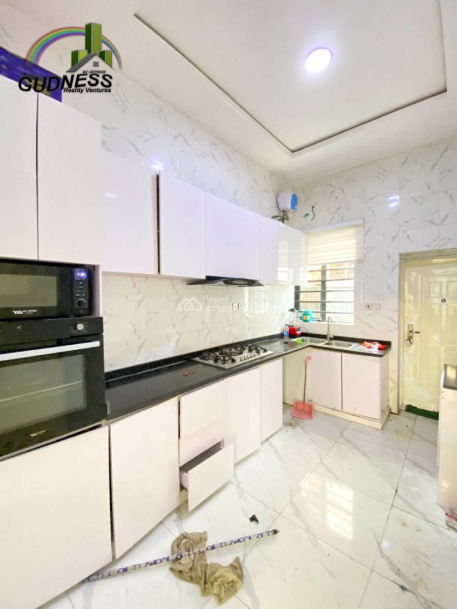 4 Bedroom Terrace Duplex with 10 Solar Panels & 4 Batteries, Ikota, Lekki, Lagos, Terraced Duplex for Rent