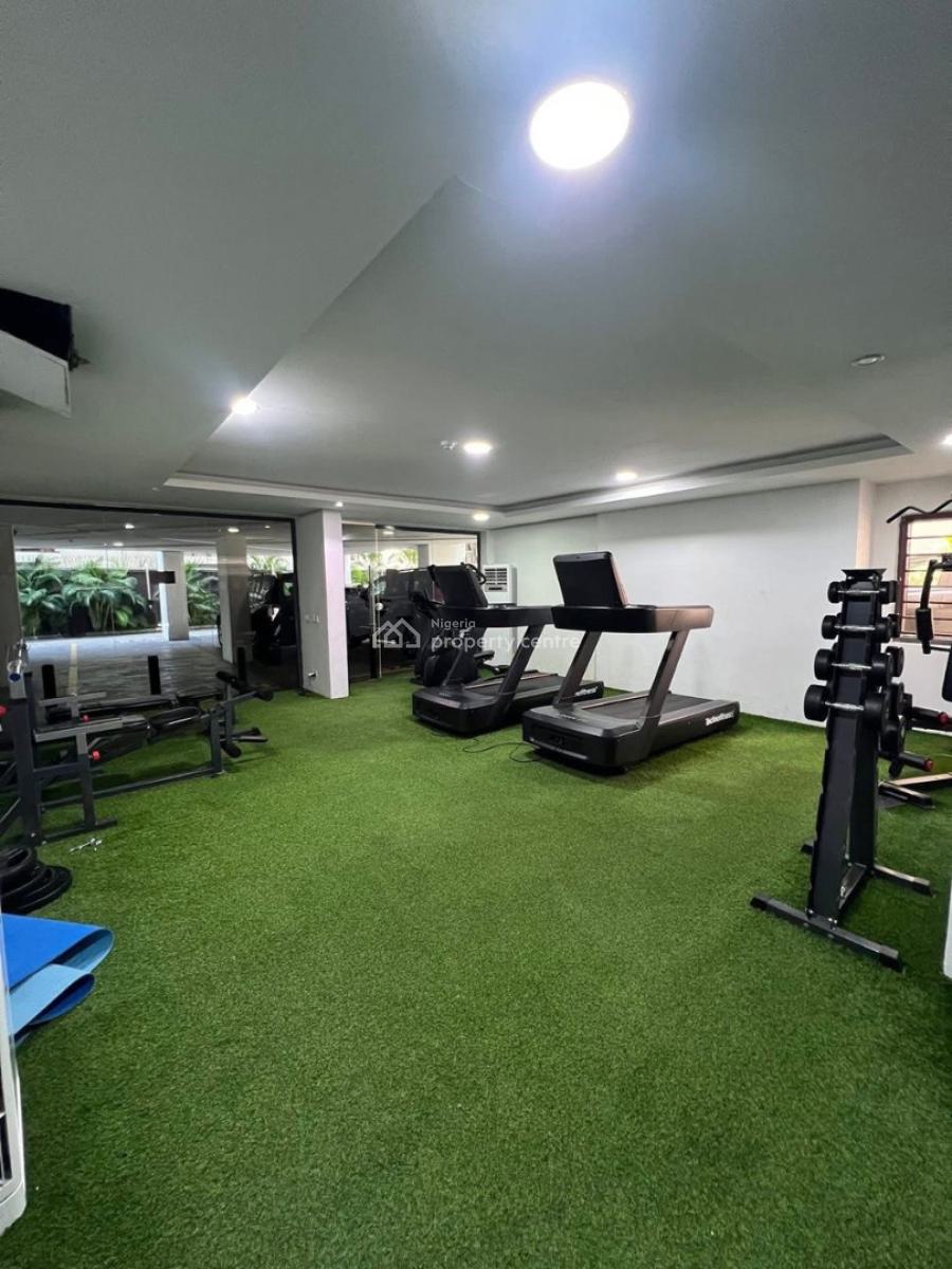 Fully Furnished and Serviced 3 Bedroom Apartment with Gym, Pool, Banana Island, Ikoyi, Lagos, Flat / Apartment for Rent