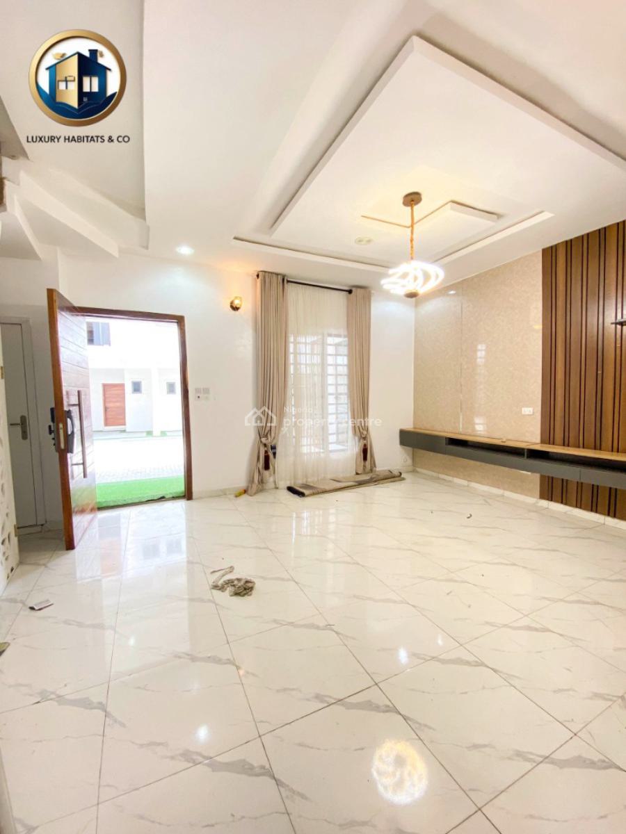 4 Bedroom Terrace Duplex with 10 Solar Panels & 4 Batteries, Ikota, Lekki, Lagos, Terraced Duplex for Rent