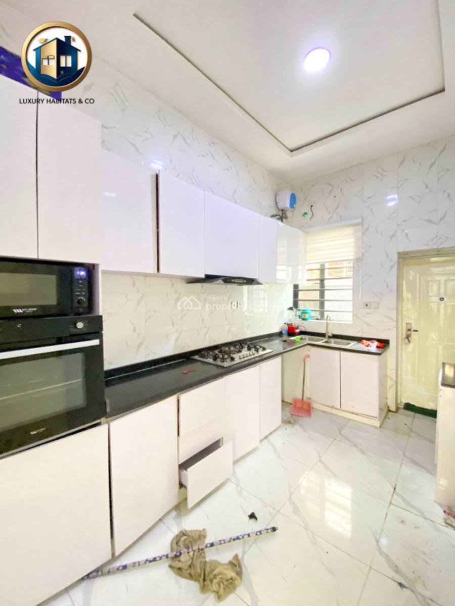 4 Bedroom Terrace Duplex with 10 Solar Panels & 4 Batteries, Ikota, Lekki, Lagos, Terraced Duplex for Rent