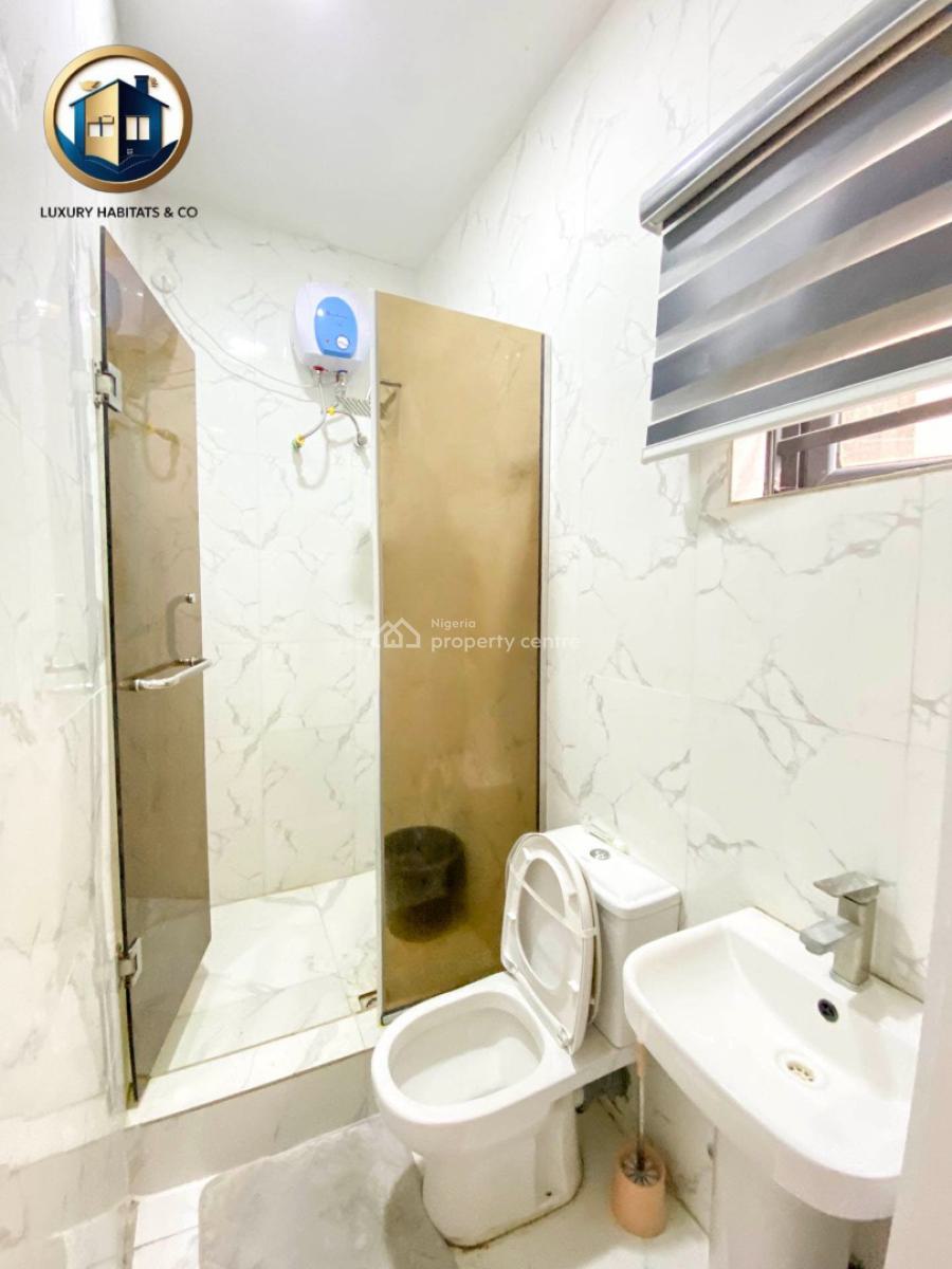 4 Bedroom Terrace Duplex with 10 Solar Panels & 4 Batteries, Ikota, Lekki, Lagos, Terraced Duplex for Rent