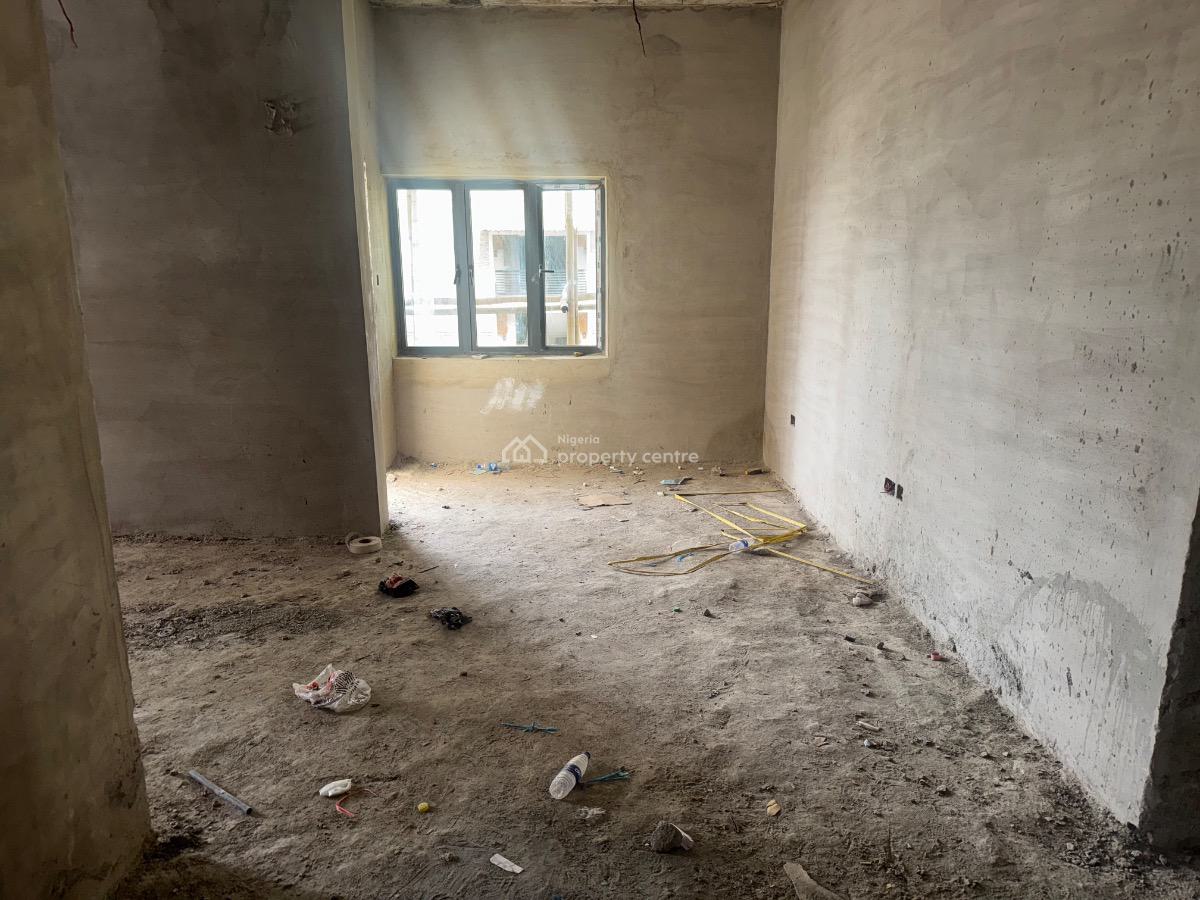 Standard 5 Bedroom Seme Detached Duplex with Bq (semi Finish), Diplomatic Zone, Guzape District, Abuja, Semi-detached Duplex for Sale