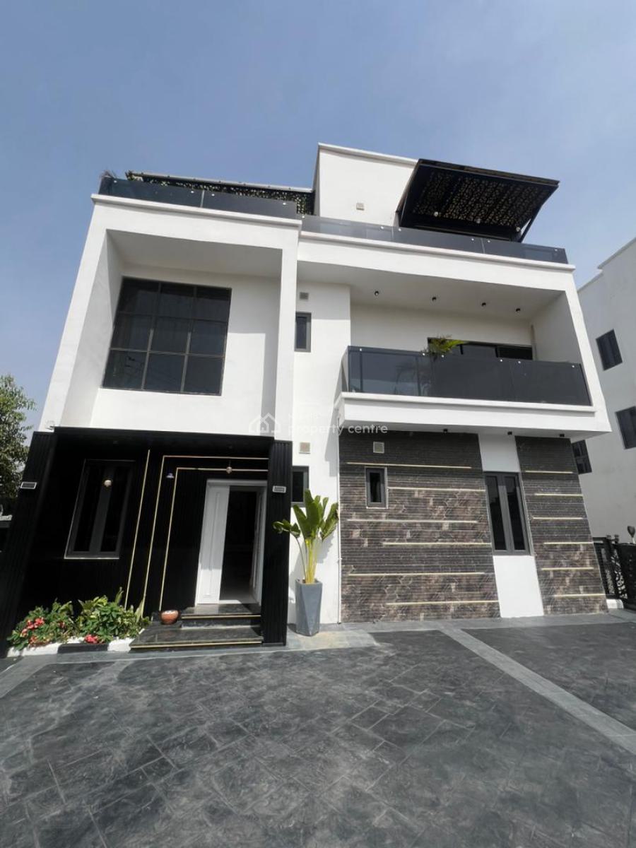 Smart Luxury 5 Bedroom Semi Detached Duplex, Kado, Abuja, Semi-detached Duplex for Sale