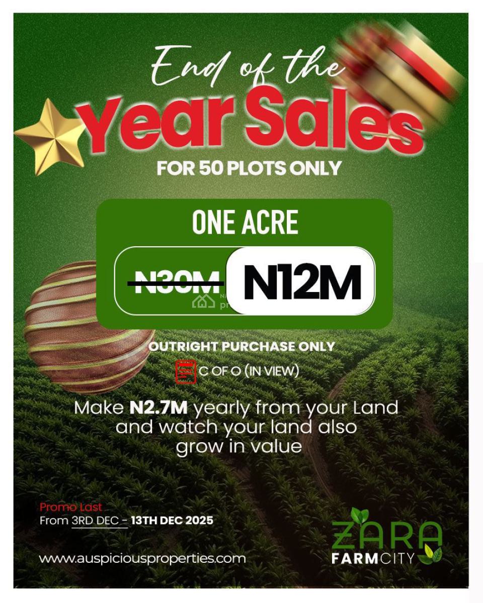 Farm Land, Imodi Ijasin, Ijebu East, Ogun, Mixed-use Land for Sale
