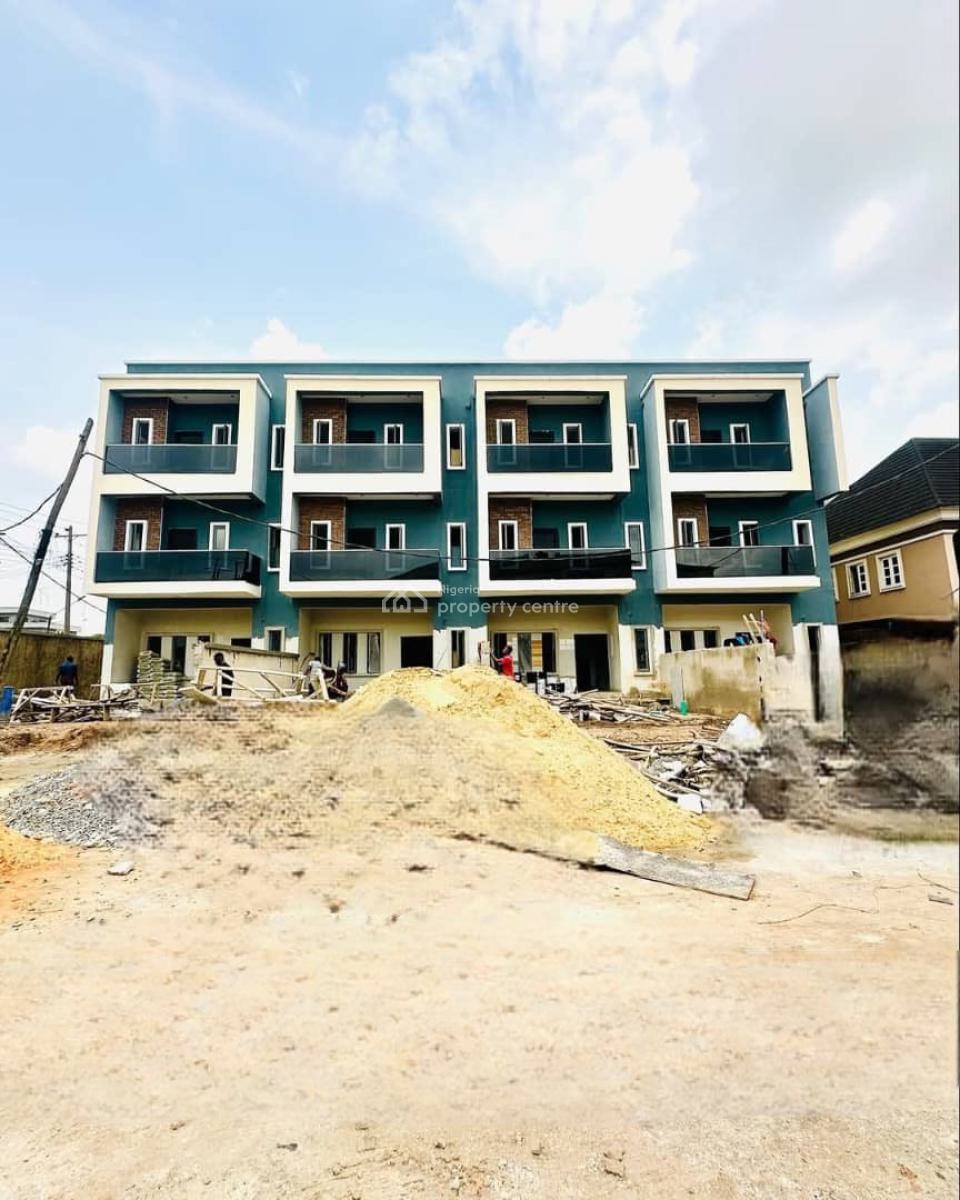 Lovely Built 4 Bedroom Terrace Duplex with Bq in Serene Environment, Ikeja, Lagos, Terraced Duplex for Sale