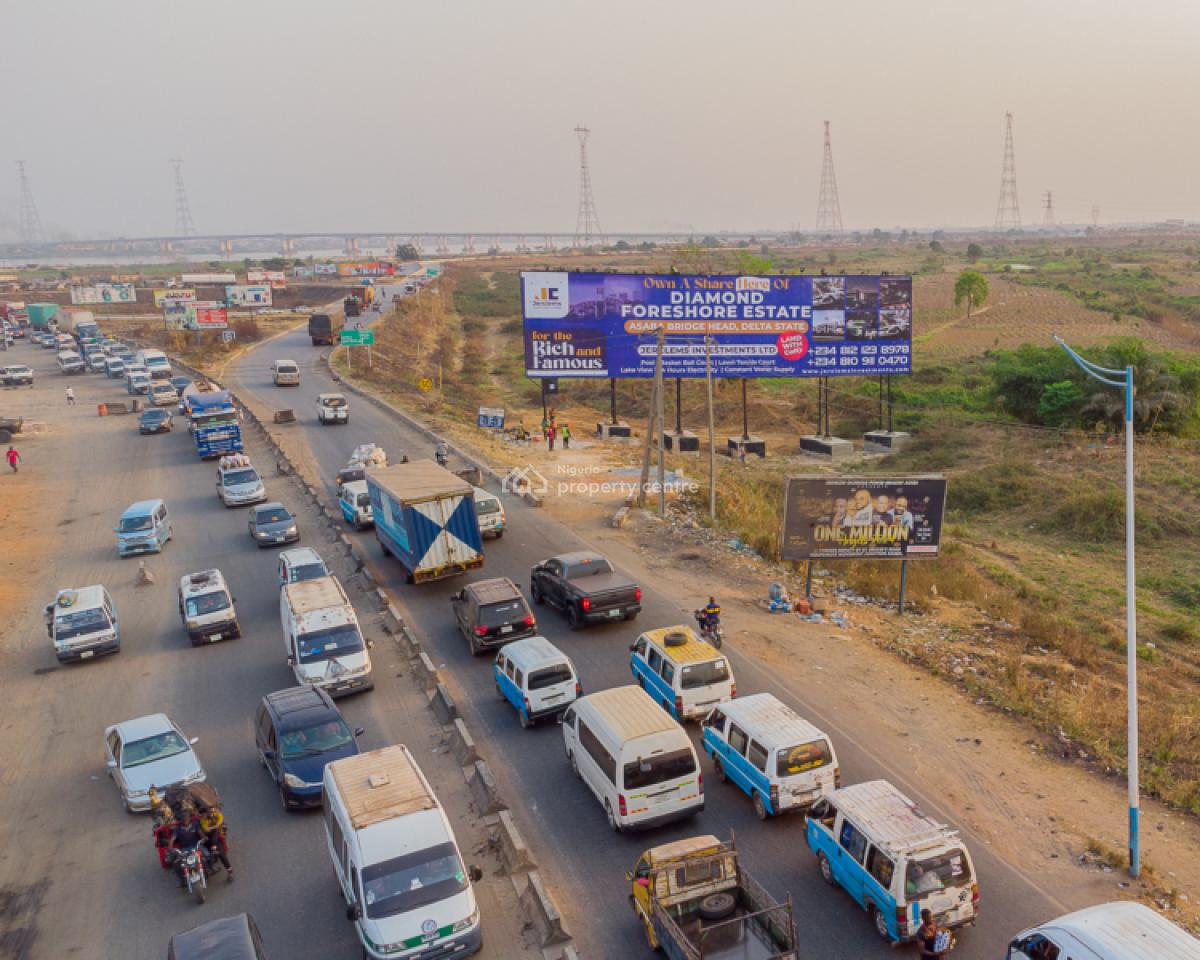 Affordable Plots of Residential Estate Land, Diamond Foreshore Estate, Asaba, Delta, Residential Land for Sale