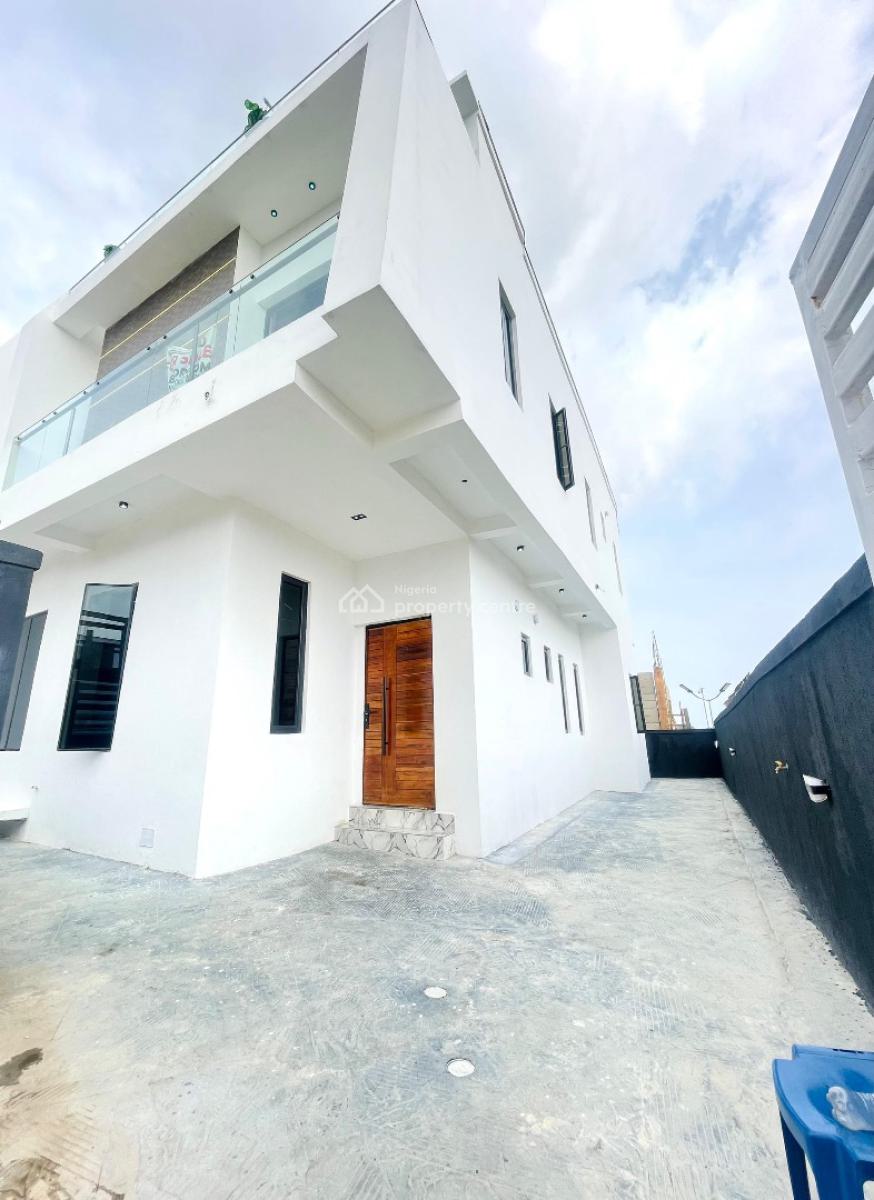 The Most Affordable 4 Bedroom Semi Detached Duplex with Bq, Ajah, Lagos, Semi-detached Duplex for Sale