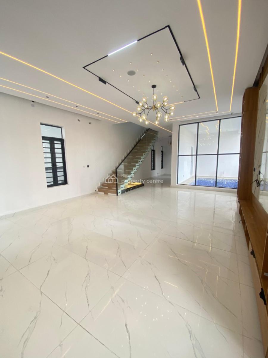 5 Bedroom Fully Detached Duplex with Bq & Swimming Pool Available, Vgc, Lekki, Lagos, Detached Duplex for Sale