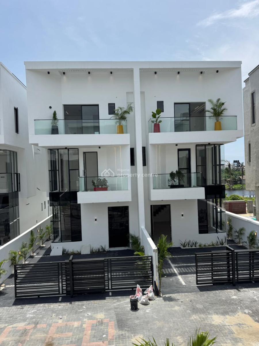 Spacious 4 Bedroom Semi-detached  Duplex with a Bq, Orchid, Lekki, Lagos, Semi-detached Duplex for Sale
