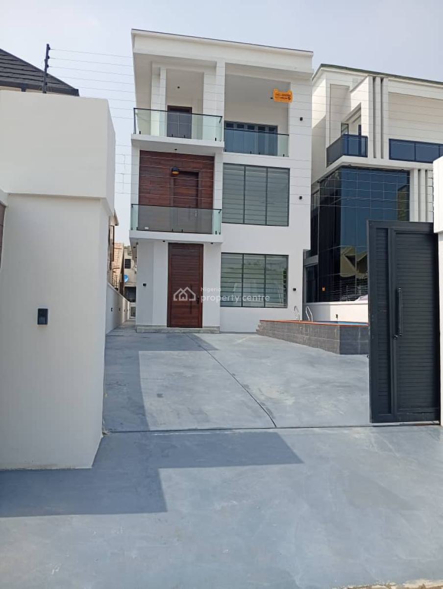 4 Bedrooms Detached Duplex with Swimming Pool N Pent House, Garwood Estate, Lekki Conservation, Lekki, Lagos, Detached Duplex for Rent