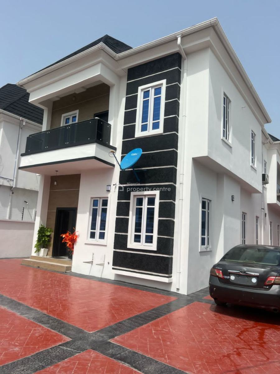 Lovely Spacious and Standard 5brm Fully Detached Duplex with Bq, Badore, Ajah, Lagos, Detached Duplex for Sale