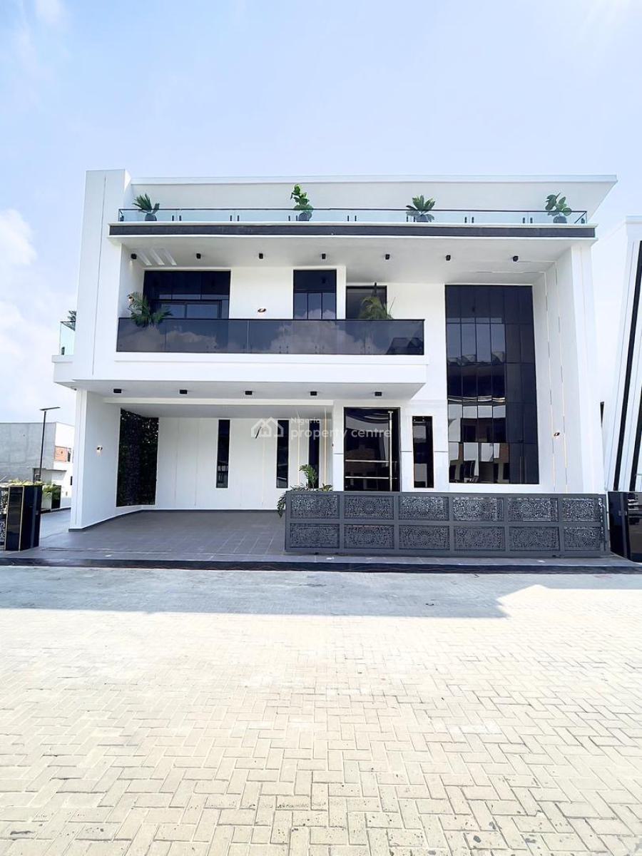 Luxury 5 Bedroom Detached Duplex with Pool and Bq, Chevron Toll Gate, Lekki, Lagos, Detached Duplex for Sale