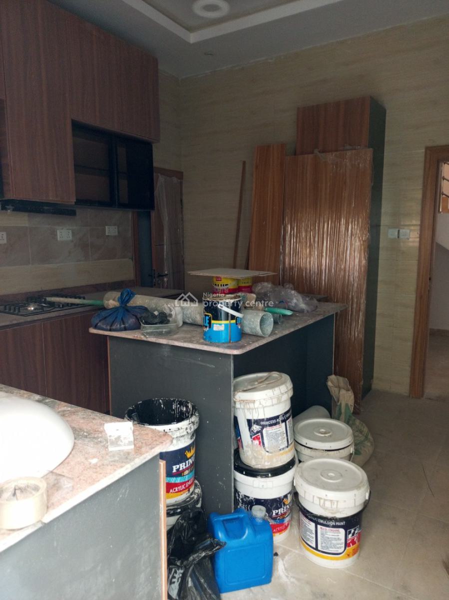 Neat 4 Bedroom Duplex with Bq and Security House, Idado, Lekki, Lagos, Semi-detached Duplex for Rent