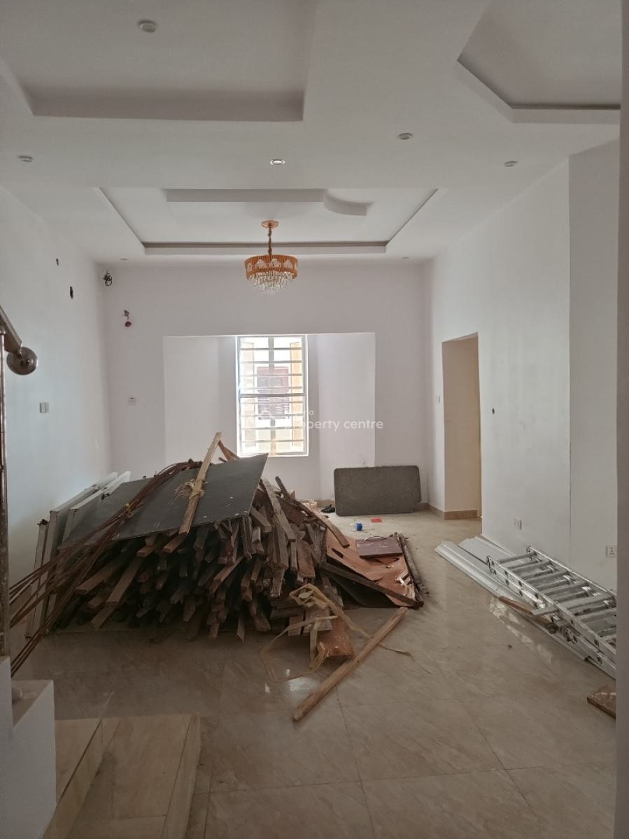 Neat 4 Bedroom Duplex with Bq and Security House, Idado, Lekki, Lagos, Semi-detached Duplex for Rent