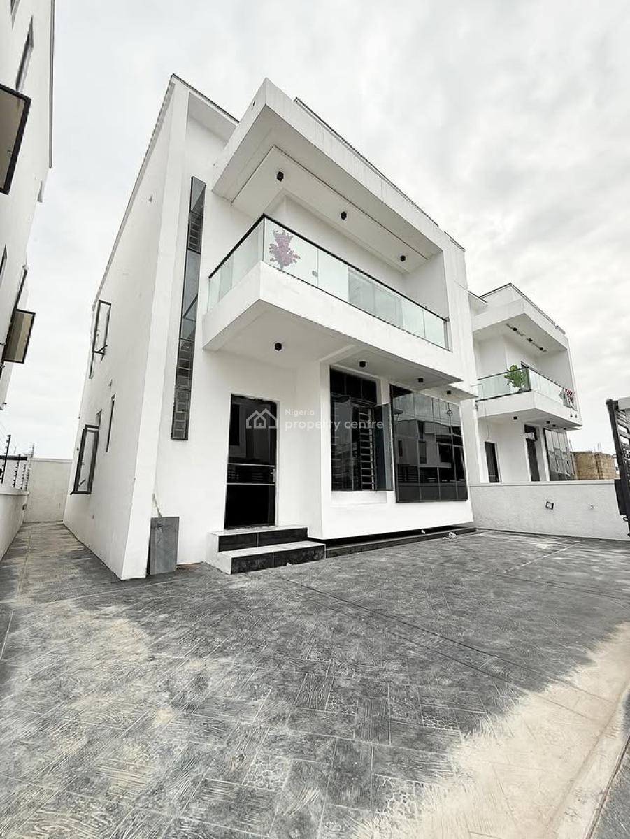 Contemporary 4 Bedroom Semi Detached Duplex with Bq, Ajah, Lagos, Semi-detached Duplex for Sale