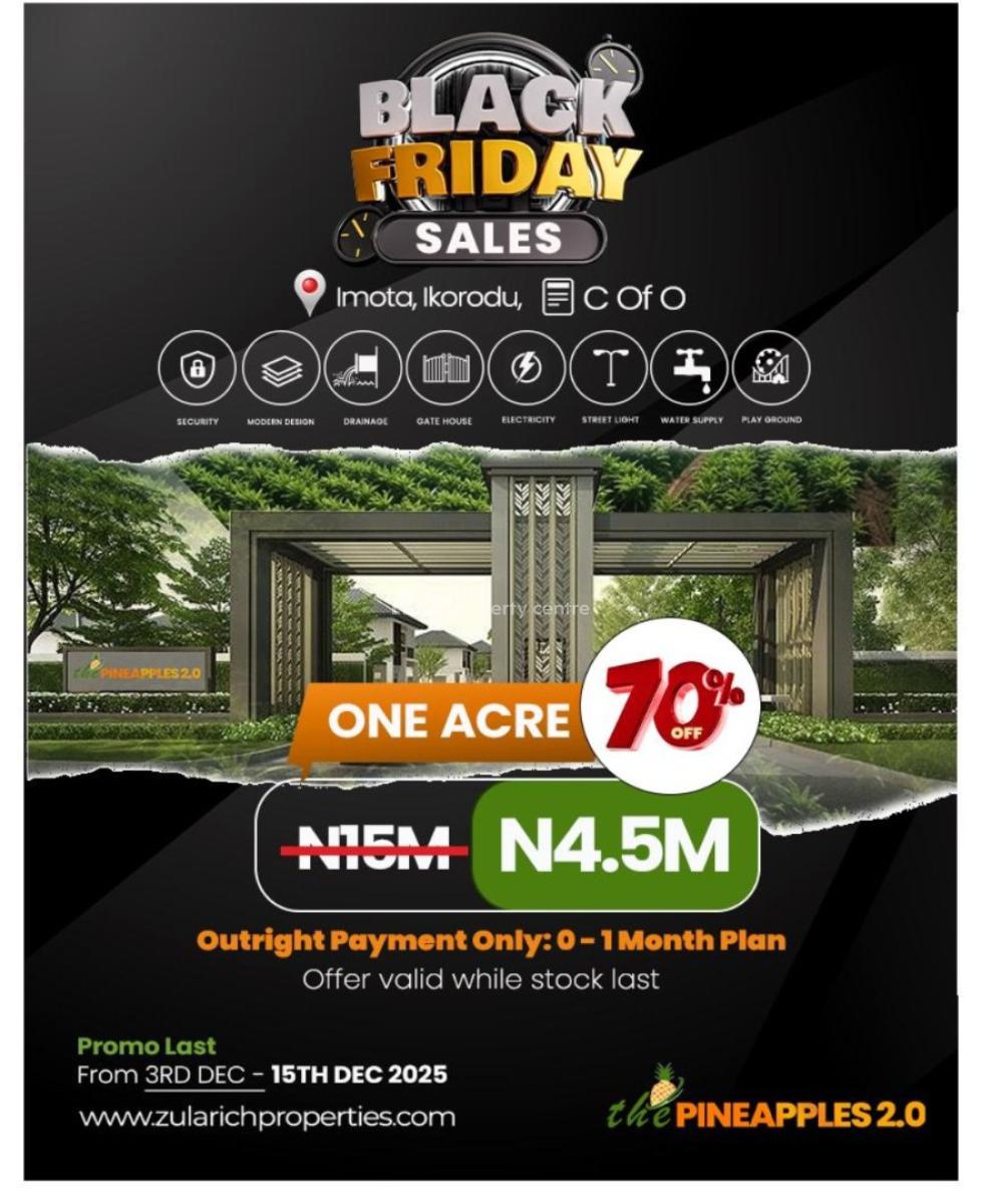 a Prime Land Banking Investment Opportunity. with C of O., Imota, Ikorodu, Lagos, Residential Land for Sale