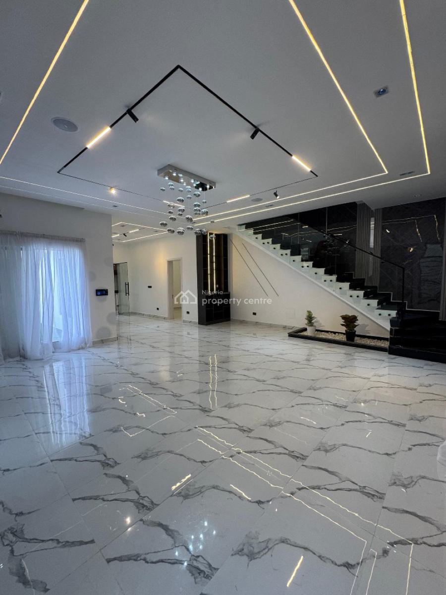 Beautiful 5 Bedroom Detached Duplex with Pool and Bq, Chevron Toll Gate, Lekki, Lagos, Detached Duplex for Sale