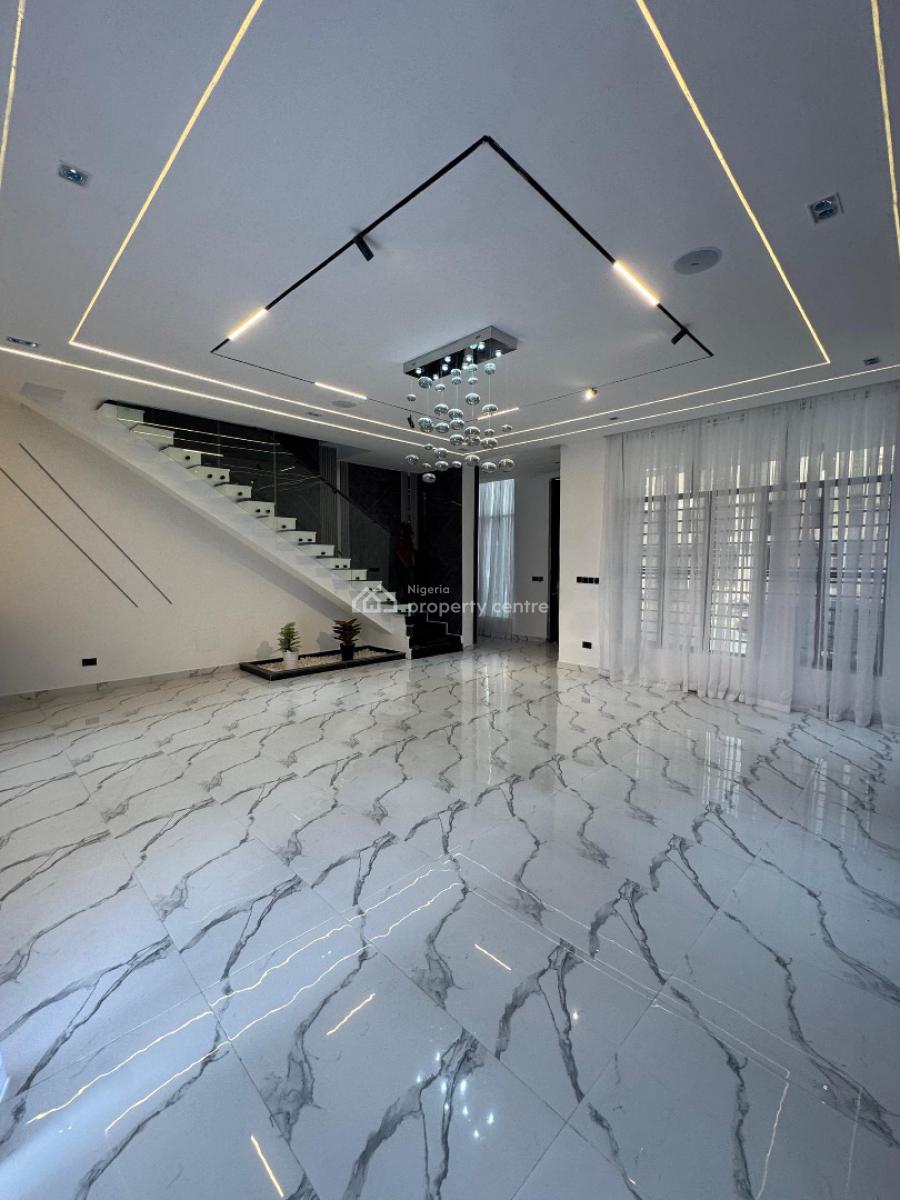 Beautiful 5 Bedroom Detached Duplex with Pool and Bq, Chevron Toll Gate, Lekki, Lagos, Detached Duplex for Sale