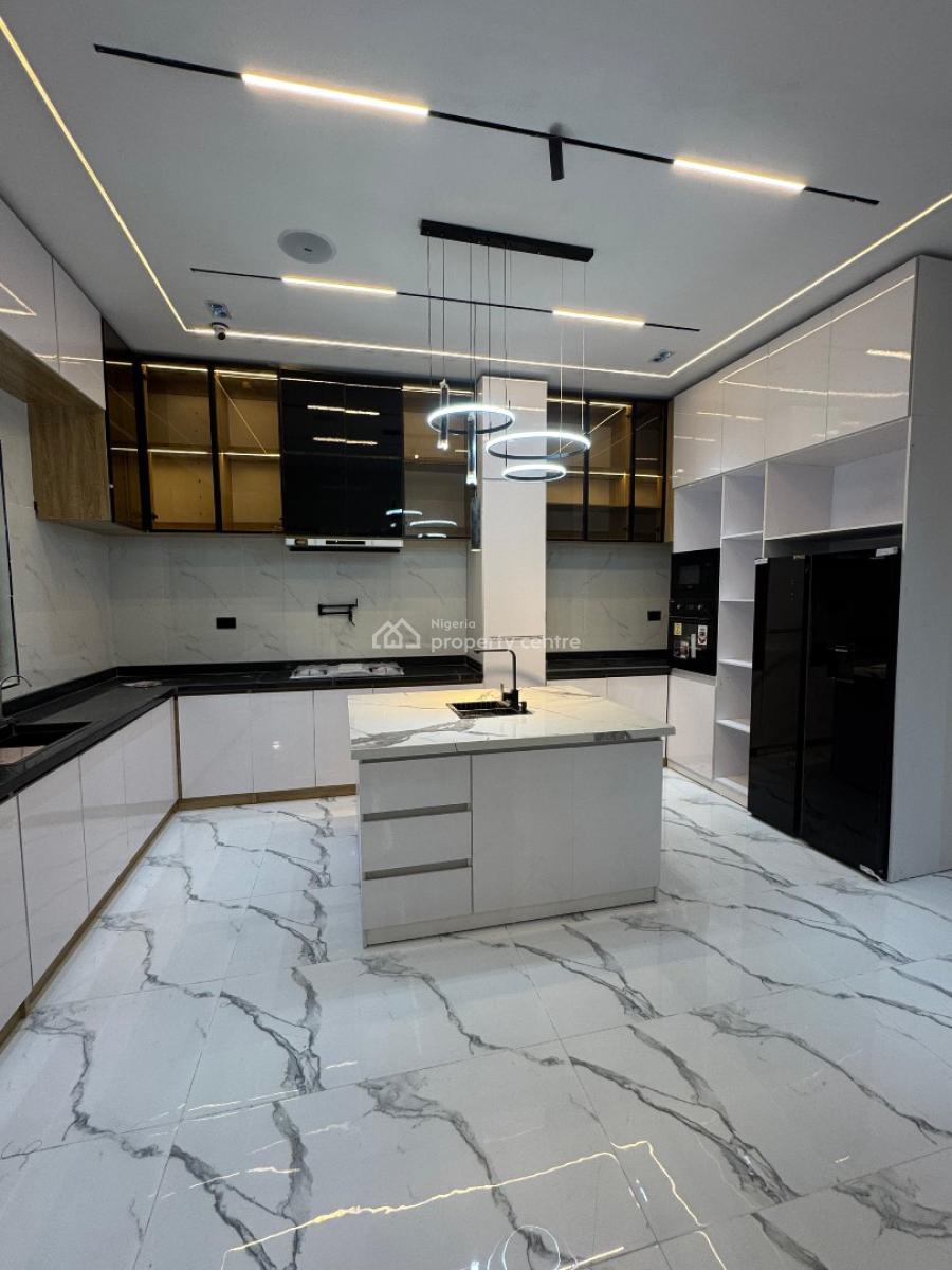 Beautiful 5 Bedroom Detached Duplex with Pool and Bq, Chevron Toll Gate, Lekki, Lagos, Detached Duplex for Sale