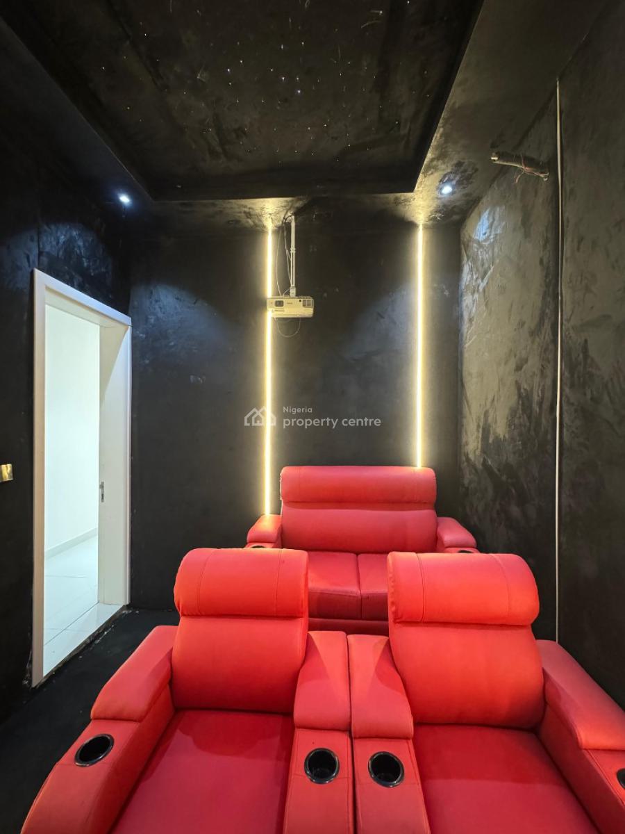 Beautiful 5 Bedroom Detached Duplex with Pool and Bq, Chevron Toll Gate, Lekki, Lagos, Detached Duplex for Sale