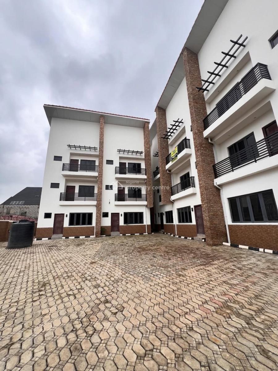 Brand New 3 Bedroom Spacious Terrace Duplex with Bq., Serene Neighborhood, Jahi, Abuja, Terraced Duplex for Sale
