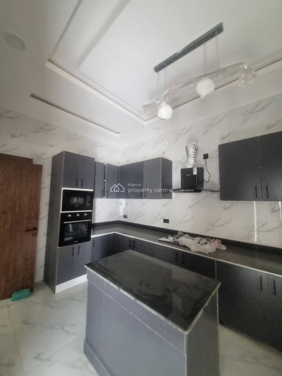 4 Bedroom Terrace House with a Bq,  Gym House and Swimming Pool, Sangotedo, Ajah, Lagos, Terraced Duplex for Sale