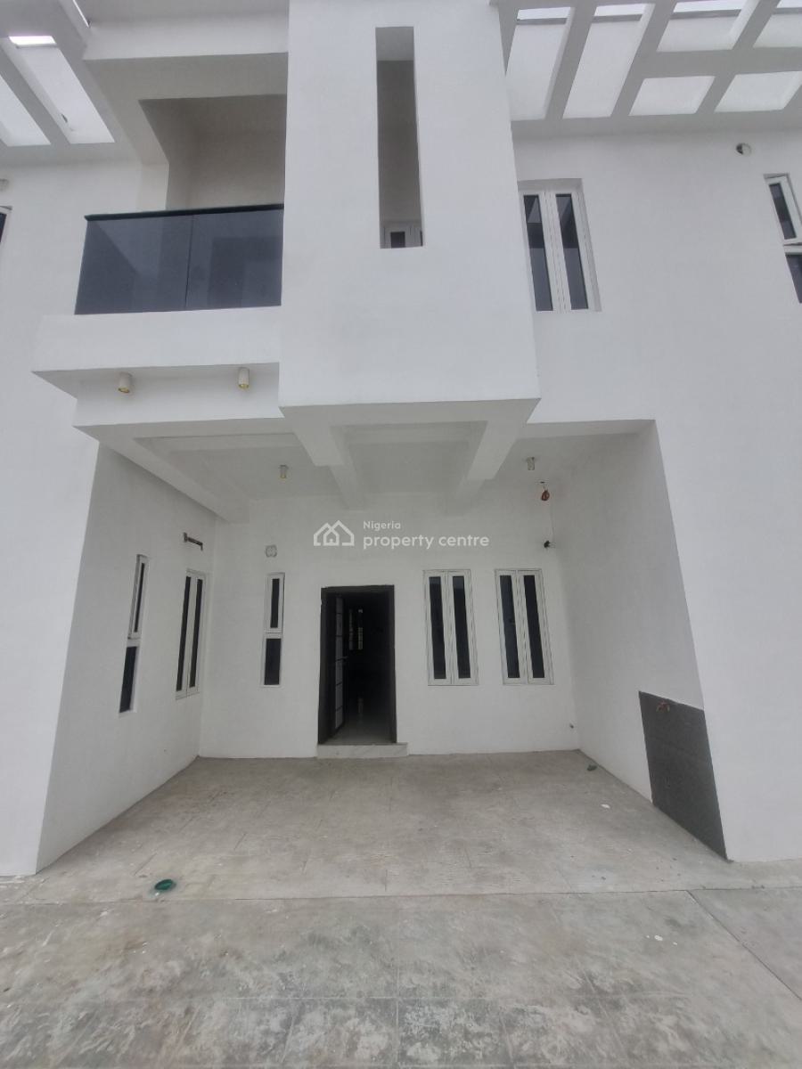 4 Bedroom Terrace House with a Bq,  Gym House and Swimming Pool, Sangotedo, Ajah, Lagos, Terraced Duplex for Sale