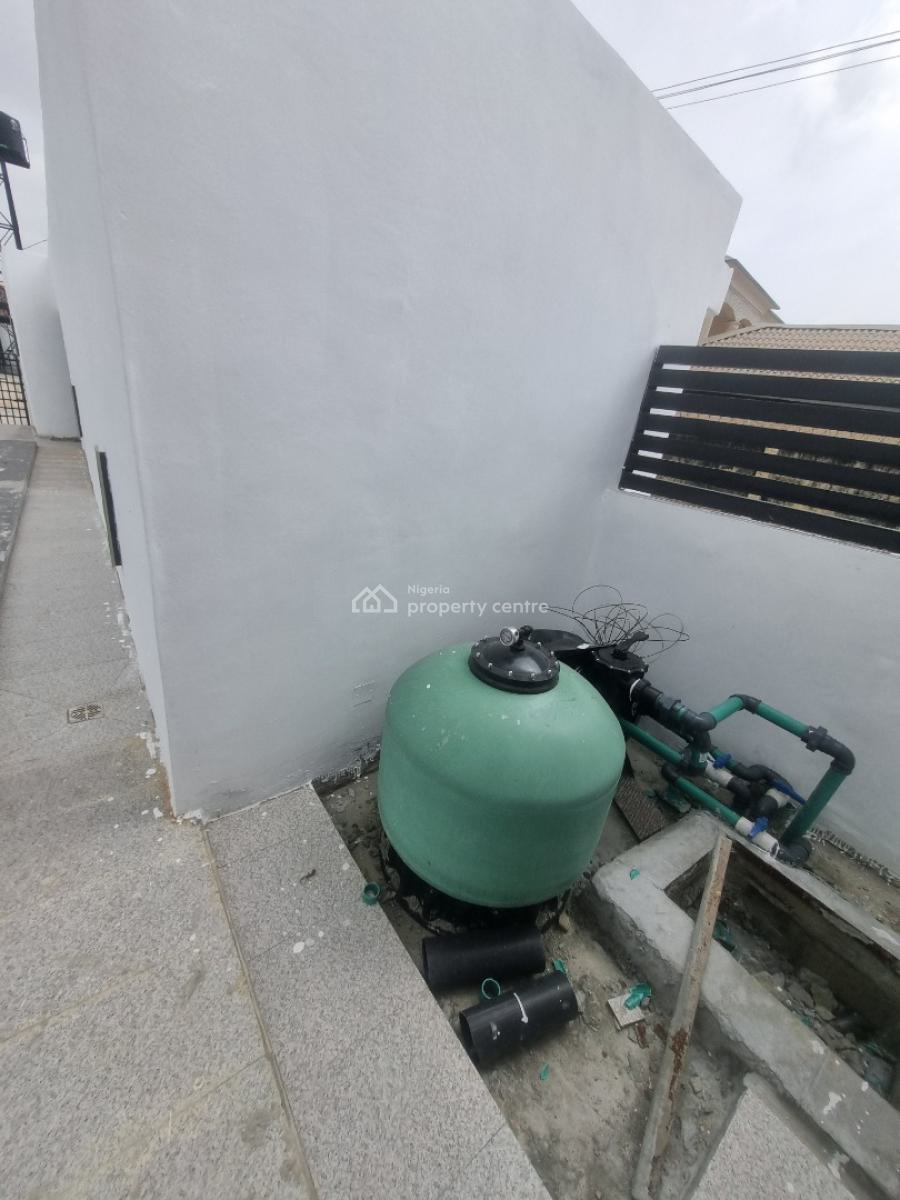 4 Bedroom Terrace House with a Bq,  Gym House and Swimming Pool, Sangotedo, Ajah, Lagos, Terraced Duplex for Sale