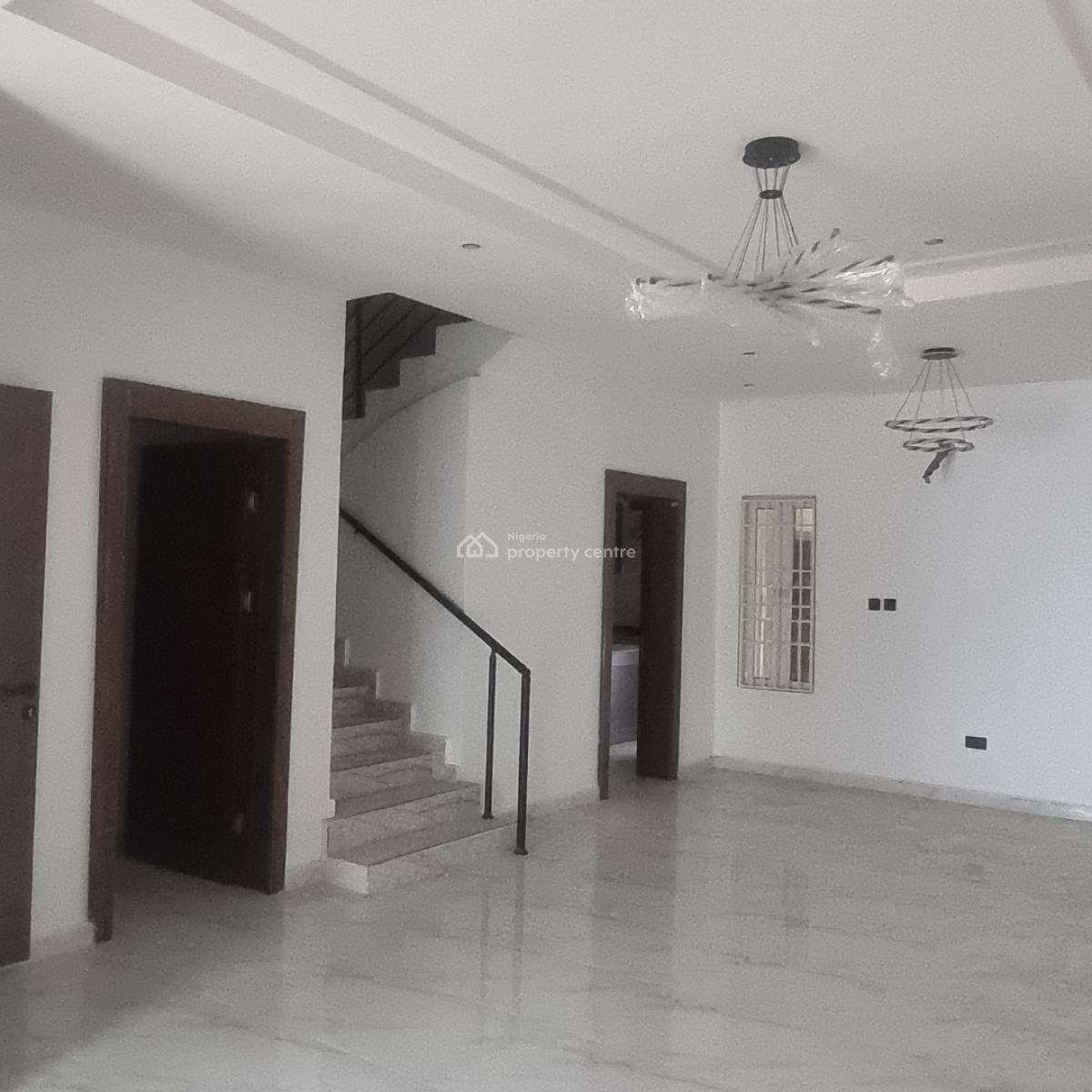 4 Bedroom Terrace House with a Bq,  Gym House and Swimming Pool, Sangotedo, Ajah, Lagos, Terraced Duplex for Sale